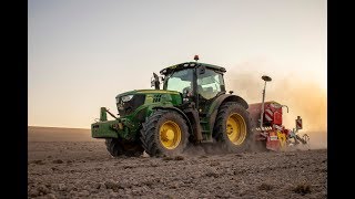 Sommer Gerste säen mit John Deere 6140R | 2019 | GoPro Hero 7 Test