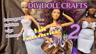 DIY #Dollcrafts from Hair Accessories 2