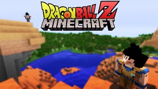 Minecraft, but it's Dragon Ball Z (Saiyan Saga)