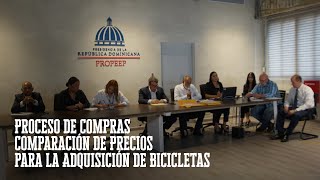 Proceso de Compras - Comparación de Precio Adquisición de Bicicletas | Propeep