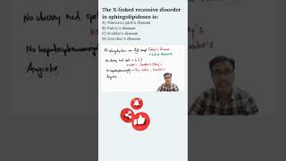 #NEETPG #BIOCHEMISTRY MCQs | Sphingolipidoses | Fabry's disease