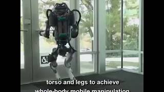 Atlas, a bipedal humanoid dynamic robot.