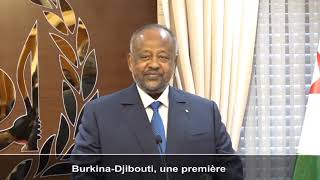 La coopération entre le Burkina Faso et Djibouti est désormais établie.