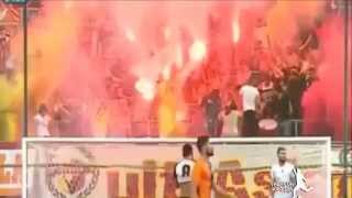 Hooligan riot - Galatasaray vs. Udinese (Match interupted - Friendly match)