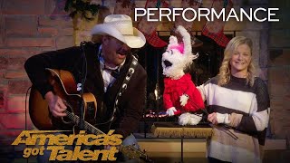 Darci Lynne and Toby Keith Sing "Rudolph the Red-Nosed Reindeer" - My Hometown Christmas Performance