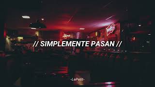 Morat ft. Cami | Simplemente pasan (Letra)