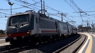 EXP 14057 Lourdes-Genova Brignole-Siracusa in transito alla stazione di Lamezia Terme Centrale!!!