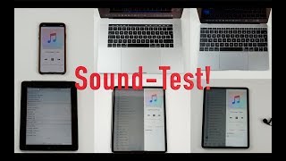 iPad Pro 2018 12,9" Sound Vergleich/Comparison