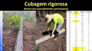 BF 23 - CUBAGEM RIGOROSA - Síntese dos procedimentos operacionais