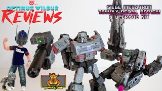 Optimus Wilbur Reviews: Toyhax/Reprolabels Transformers Siege Megatron w/ Shockwave Labs Upgrade kit