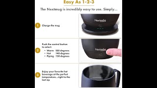 Nextmug , Self Heating Coffee Mug