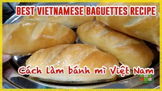 Secrets in Making the Best Vietnamese Baguettes Recipe |  Bí quyết cách làm bánh mì Việt Nam - #268