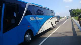 Aksi ngeblong bus pariwisata dan sentosa|JL TOL BALMERA TANJUNG MORAWA,MEDAN,SUMATERA UTARA