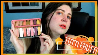 Too Faced Tutti Frutti Papaya Pop Eyeshadow Palette | Swatches, Review, Tutorial | Jessica Simons