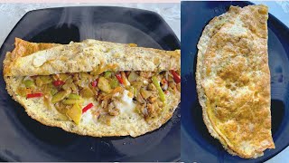 #omlet Omlet Tarifi Dünya Lezzetleri Sebzeli Omlet Doyurucu bir tarif omelette recipe #streetfoods