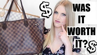 LOUIS VUITTON NEVERFULL MM REVIEW | Nikita Alexandria