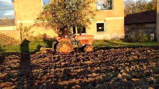 Kubota L1501DT orba 2021 Kubota plowing the field