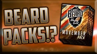 BEARD PACKS?! Most BEARD Promo? Madden Mobile 17