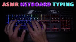 ASMR | Keyboard Typing Triggers For Sleep And Relaxation