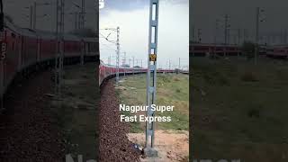 Nagpur Super Fast Express #ankitakumari #train #shortvideo #railway #viral