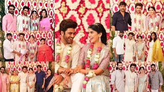 #Chiranjeevi #ramcharan at Sharwanand Engagement | Akhil | Nagarjuna sharwanand rakshita engagement