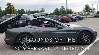 Sounds of the 2016 Ferrari California-T