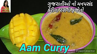 Mango Curry // Gujarati Mango Kadhi // Fajeto