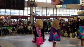 Irish Dancing So. Station - Boston 17Mar11