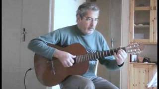 Blowing in the wind  - for solo acoustic guitar