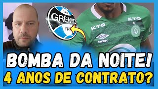 🔵⚫️⚪️  URGENTE! LATERAL CHEGANDO? 4 ANOS DE CONTRATO?| NOTÍCIAS DO GRÊMIO