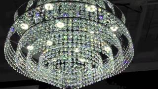 ItPl60LED LED Crystal Chandelier From First Class Lighting LTD