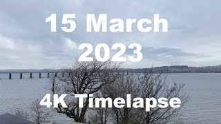 Sunrise to afternoon on 15 March 2023 | 4K | Timelapse