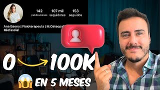 Ganó 100K seguidores en 5 meses en INSTAGRAM | Sin Gastar DINERO 2024