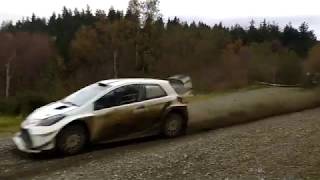 Jari Matti Latvala testing Toyota Yaris WRC 2017