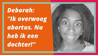 Deborah aan het woord | Beraad! Omdat het om een leven gaat