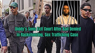 Sean ‘Diddy’ Combs Sons Leave Court After Father is Denied Bail #SeanCombs #pdiddy