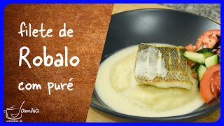 Receita de FILETE DE ROBALO