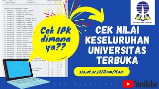 CEK LKAM UT - NILAI KESELURUHAN & IPK UT