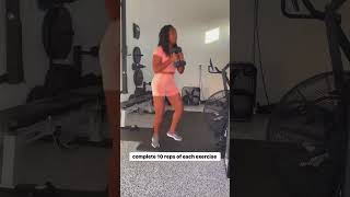 If you hate running do this… 🔥 Give this dumbbell HIIT circuit a try instead 🥵 • jumping jacks • s