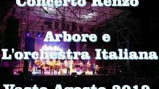 Renzo Arbore in Concerto Vasto Agosto 2019