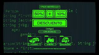 Spot Cyber Monday 2024 - 60% dto en Pack Matrículas de Coche, Moto o Microcar.