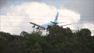 A day at FRA #6: Evening Arrivals - Korean Airlines A388 & Air India B787-8 Dreamliner