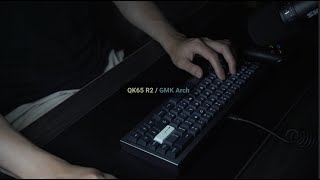 GMK Arch on QK65 R2 - Sound Test