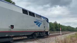 Amtrak 79 at jones crossing in Woodford Va 8/11/22