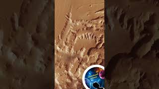 செவ்வாய் கிரகத்தின் புதிய பள்ளத்தாக்கு Noctis Labyrinthus #shorts #space #mars #noctislabyrinthus