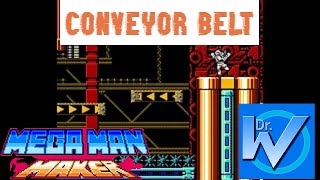 Wily stage 2 - Conveyor belt - 洛克人製作大師 Mega Man Maker