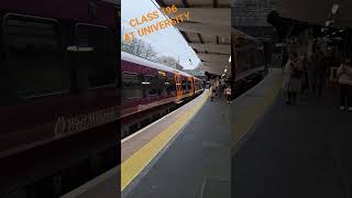 Class 196 West Midlands Train at University station #train #uktrainspotting #birmingham