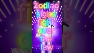 Zodiac signs fight over law #zepeto