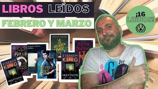 WRAP UP FEBRERO Y MARZO 2021 | 16 Libros leídos 📚