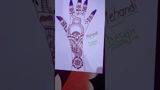 #handmade my mehandi design 🤗🤗☺️😊